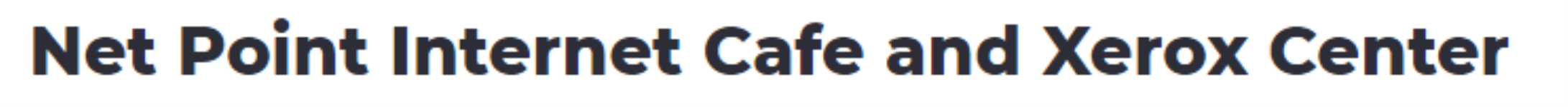 Net Point Internet Cafe - Vasanth Nagar - Bengaluru