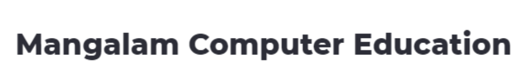 Mangalam Computer Education - Chandkheda - Ahmedabad