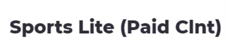 Sports Lite (Paid Client) - Thubrahalli - Bengaluru