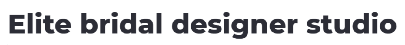 Elite Bridal Designer Studio - Virugambakkam - Chennai