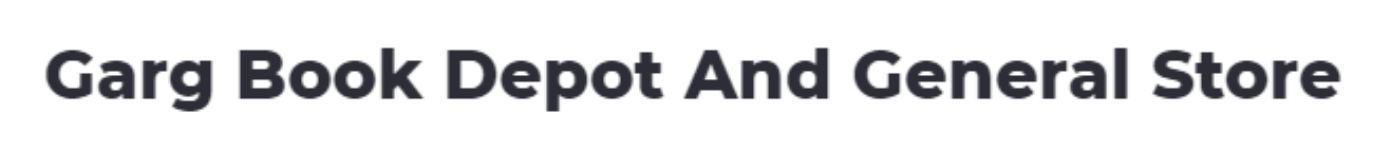 Garg Book Depot And General Store - Naraingarh - Ambala