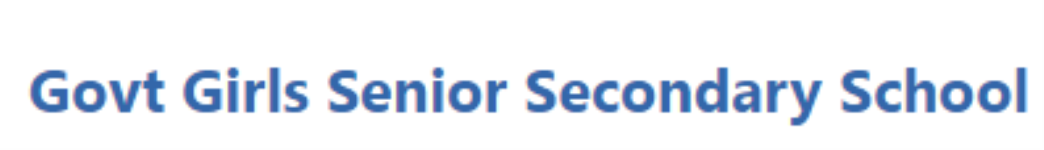 Government Girls Senior Secondary School - Yamuna Vihar - Delhi