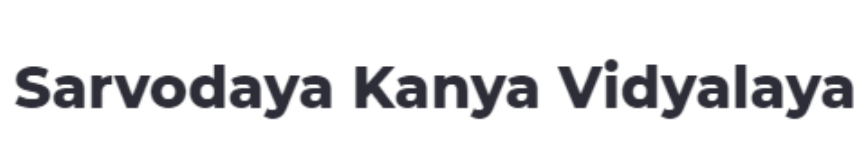 Sarvodaya Kanya Vidyalaya - Rouse Avenue Marg - Delhi