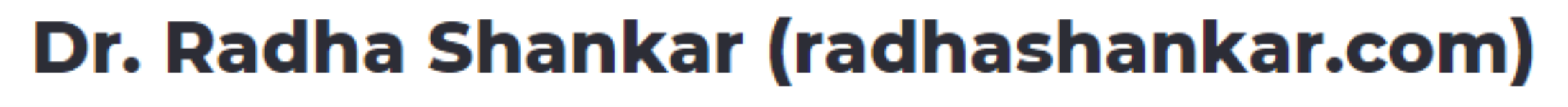 Dr. Radha Shankar - Goregaon West - Mumbai