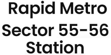 Rapid Metro Sector 55-56 Station - Sector 27 - Gurgaon