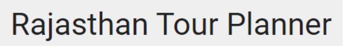 Rajasthan Tour Planner - Vaishali Nagar - Jaipur