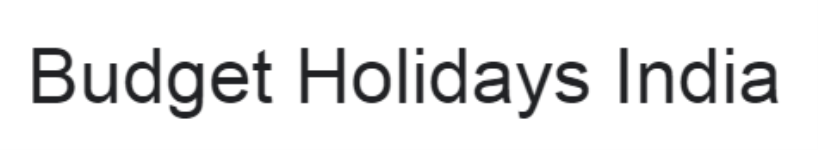 Budget Holidays India - Civil Lines - Jaipur