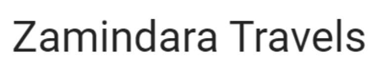 Zamindara Travels - Gopal Bari - Jaipur