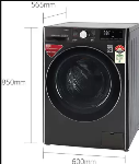 LG FHV1409ZWB 9 KG Fully Automatic Front Load Washing Machine