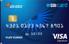 Air India SBI Signature Credit Card