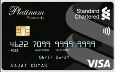 Standard Chartered Platinum Rewards Credit Card