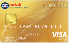 Kotak Fortune Gold Credit Card