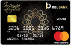 RBL Insignia Preferred Banking World Credit Card