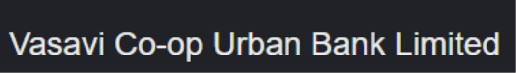 Vasavi Cooperative Urban Bank