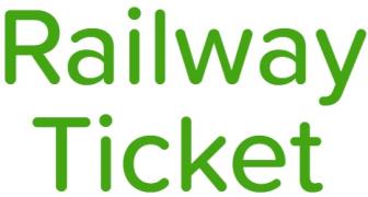 Railway Ticket - Himayat Nagar - Hyderabad