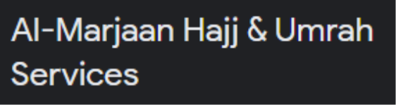 Al-Marjaan Hajj & Umrah Services - Seawoods - Navi Mumbai