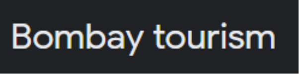 Bombay Tourism - Vashi - Navi Mumbai