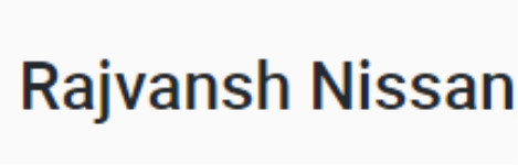 Rajvansh Nissan - Jaipur Road - Ajmer