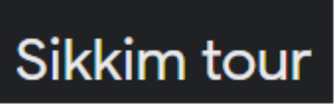 Sikkim Tours - Bowbazar - Kolkata
