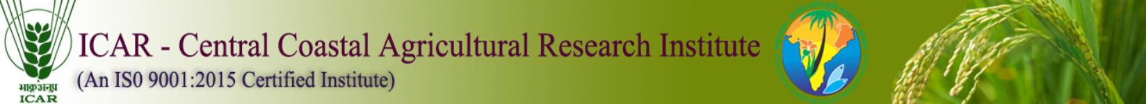 ICAR-Central Coastal Agricultural Research Institute - North Goa