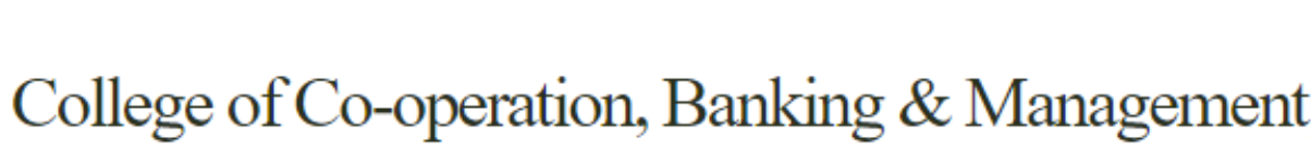College of Co-Operation - Banking & Management Vellanikkara - Thrissur