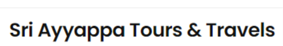 Sri Ayyappa Tours And Travels - Begumpet - Hyderabad