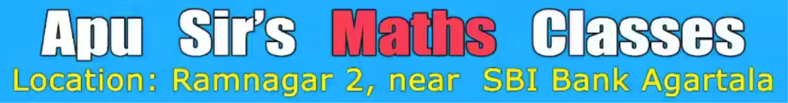 Apu Sir Maths Classes - Ramnagar - Agartala