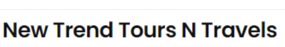 New Trend Tours and Travel - Ekkaduthangal - Chennai