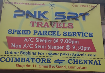 PNK SRT Travels - Park Town - Chennai