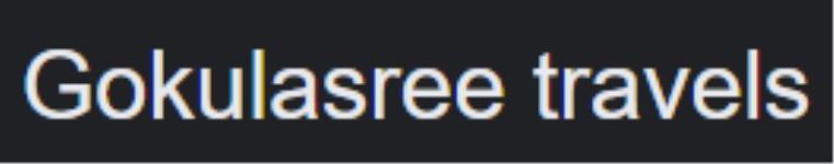 Gokulasree Travels - Koyambedu - Chennai