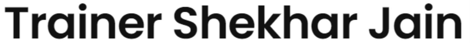 Trainer Shekhar Jain - Raipur