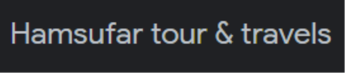 Hamsufar Tour & Travels - Dhurva - Ranchi