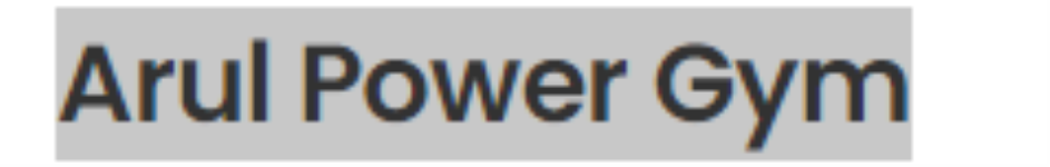 Arul Power Gym - Coimbatore