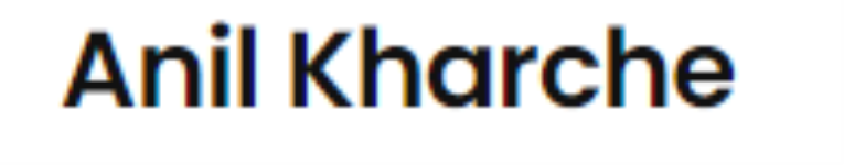 Anil Kharche - Jalgaon