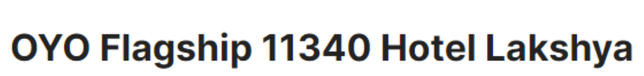 Hotel Lakshya - Mahipalpur - New Delhi