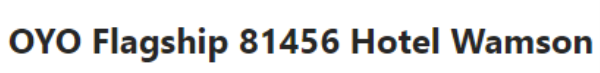 Flagship Hotel Wamson - Sector 5 - Noida