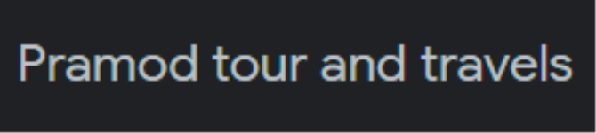 Pramod tour and travels - Hanuman Nagar - Gaya