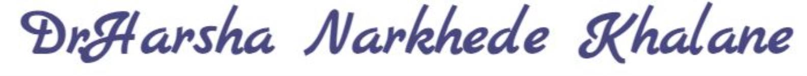 Dr Harsha Narkhede Khalane