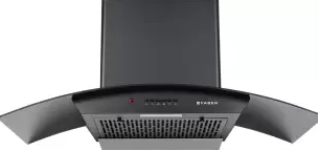 Faber 90 cm Auto Clean Wall Mounted Chimney HOOD ALPHA HC PB BK