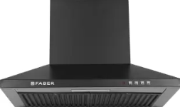 Faber Wall Mounted Chimney Hood PLUTO PB BF BK