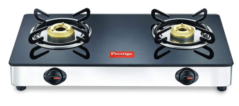 Prestige MAGIC GTMC 02 SS Glass Manual Gas Stove
