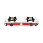 Prestige Sleek 2B Stainless Steel, Iron Manual Gas Stove