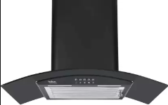 Hindware Sabina Neo BLK 60 Wall Mounted Chimney