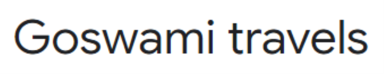 Goswami Travels - Senthi Madhuvan - Chittorgarh