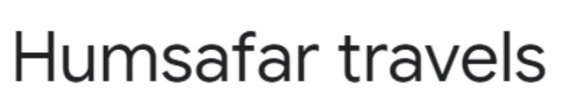 Humsafar Travels - Pratap Nagar - Chittorgarh