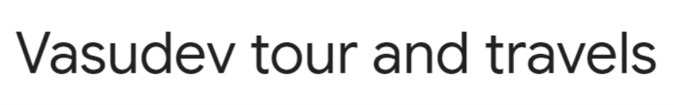 Vasudev Tour and Travels - Bhilwara Rd - Chittorgarh