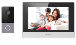 Hikvision 7 Inch Noise Suppression and Echo Cancellation Security Camera DS-KIS603-PB