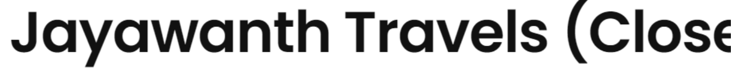 Jayawanth Travels - Allipuram - Nellore