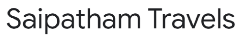 Saipatham Travels - Srinivasa Agraharam - Nellore