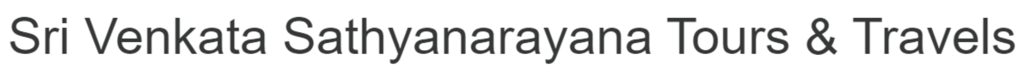 Sri Venkata Sathyanarayana Tours and Travels - Stonehouse Pet - Nellore